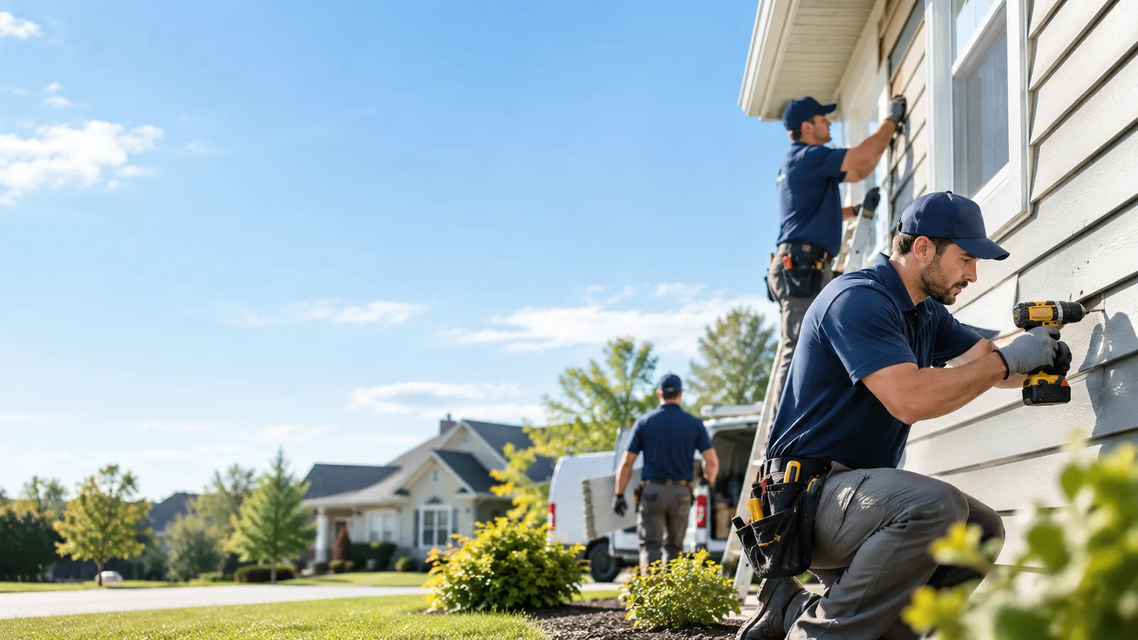 Siding Leak Repair in Deridder, LA